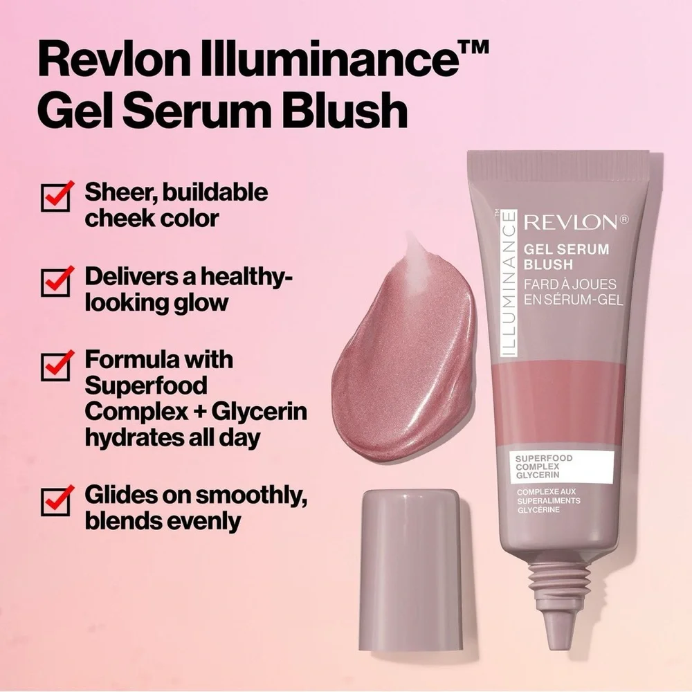 Revlon Illuminance Gel Serum Blush in Enchanting Mauve ⚡️